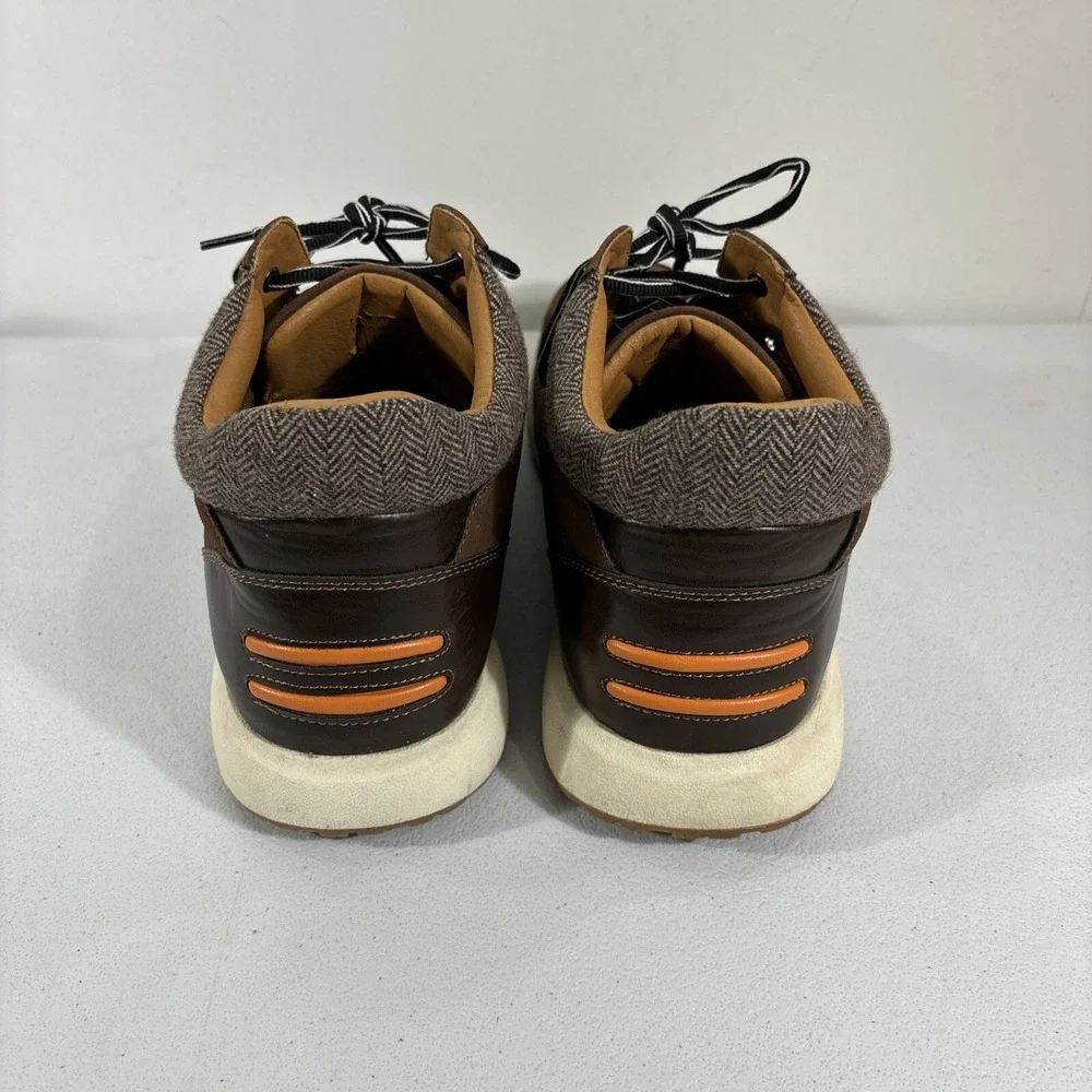 Steve Madden Men's Hamils High-Top Sneakers Shoes Brown Size US 12 M